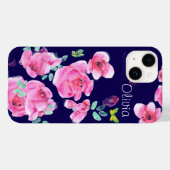 バラランプの下の通りはがき Case-Mate iPhoneケース (裏面 (横))