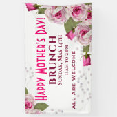 バラリリーパールピンクマザーズデイ 横断幕 (縦)