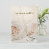 バラリングや輪の誓いの更新 招待状 (スタンド正面)