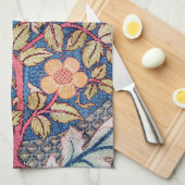 バラリースウィリアム・モリス キッチンタオル (四つ折り)