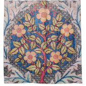 バラリースウィリアム・モリス シャワーカーテン (正面)