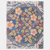 バラリースウィリアム・モリス フリースブランケット (正面)