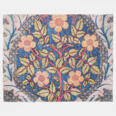 バラリースウィリアム・モリス フリースブランケット (正面(横))