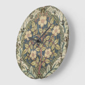 バラリースヴィンテージフローラアートバイウィリアム・モリス ラージ壁時計 (傾斜)
