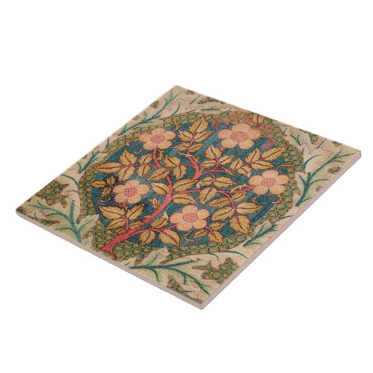 バラリース刺繍デザインバイウィリアム・モリス タイル (側面)