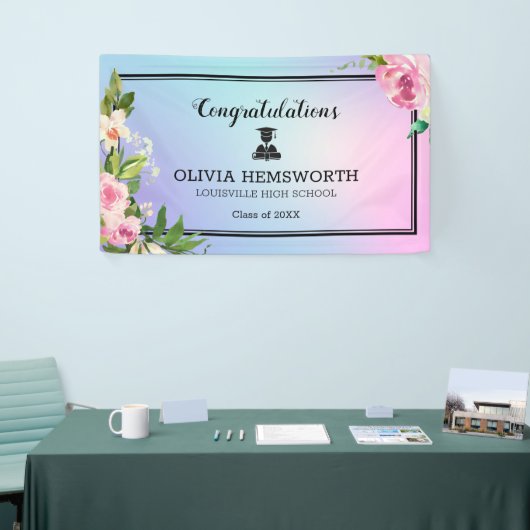 バラリース大学院 横断幕 (トレードショー)