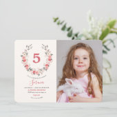 バラリース第五誕生日 招待状 (スタンド正面)