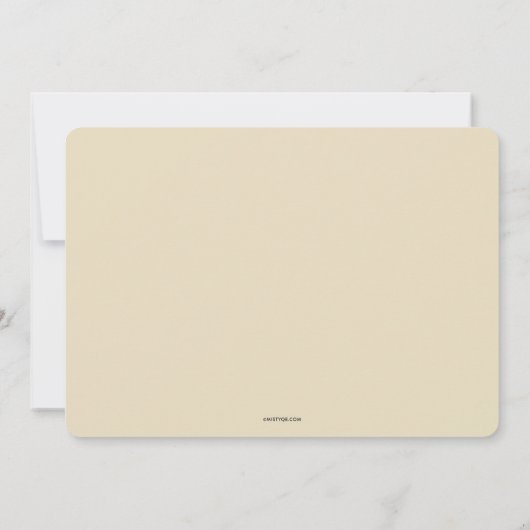 バラリース第五誕生日 招待状 (裏面)