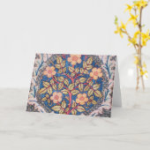 バラリース、ウィリアム・モリス カード (黄色い花)