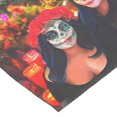 バラルタカトリナスワイン，花と蝋燭1718 ミディアムテーブルランナー (コーナー)