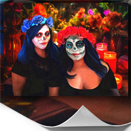 バラルタカトリナス花とキャンドル1718アートプリント ポスター