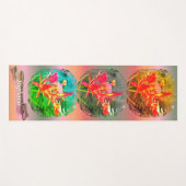 バラルタフレーミング美しい1583 ヨガマット (正面(横))