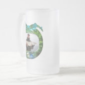 バラルタリバーサウス魚釣り0366 フロストグラスビールジョッキ (正面左)