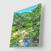 バラルタリバーサウス0366 スクエア壁時計 (傾斜)