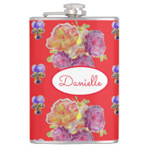 バラレッドフローラバラヴィンテージガーデン女性レトロ