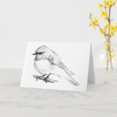 バラロビ空白のングカード カード (黄色い花)