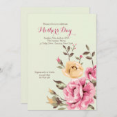 バラロマンス招待状 招待状 (正面/裏面)