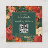 🌹バラロマンス:アールヌーボー・スプレンドール エンクロージャーカード (正面)