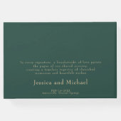 🌹バラロマンス：アールヌーボー・スプレンドール ゲストブック (裏面)