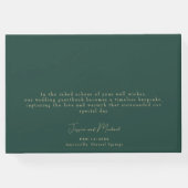 🌹バラロマンス：アールヌーボー・スプレンドール ゲストブック (裏面)