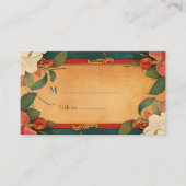 🌹バラロマンス：アールヌーボー・スプレンドール プレイスカード (正面)