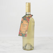 🌹バラロマンス：アールヌーボー・スプレンドール ボトルネックタグ (アングル)