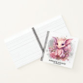 *~*バラローアトラクションかわいいベビードラゴンAP85 ノートブック (内部)