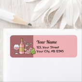 バラワインラベル ラベル (インサイチュ)