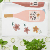 バラワイン愛好家のキッチンタオル キッチンタオル (折り畳み)