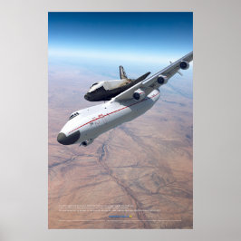 バランをアントノフAn-225で輸送する ポスター