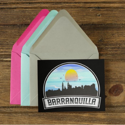 バランキリコロンビア天窓パノラマビュー ポストカード