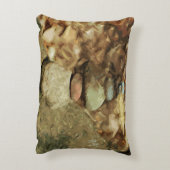 バランシング・ロックス抽象芸術印象派 アクセントクッション (裏面(縦))