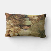 バランシング・ロックス抽象芸術印象派 ランバークッション (裏面)