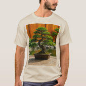 バランスのドラゴンからの盆栽 Tシャツ (正面)