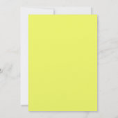 バランスの取れたダイエットはチョコレートクナファだ! 招待状 (裏面)