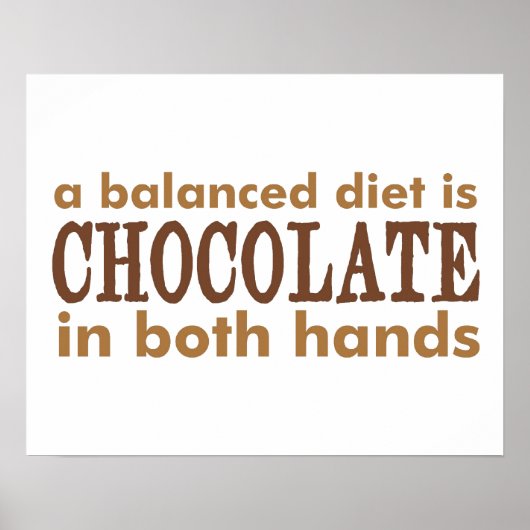 バランスの取れたダイエットは… ポスター (正面)