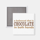 バランスの取れたダイエットは… マグネット (正面/裏面)