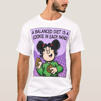 バランスの取れたダイエット Tシャツ