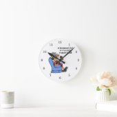 バランスの取れたチョコレートダイエット ラウンド壁時計 (ホーム)