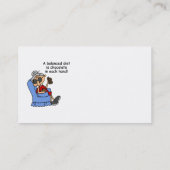 バランスの取れたチョコレートダイエット 名刺 (裏面)