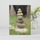 バランスの取れた岩の山 カード (スタンド正面)