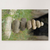 バランスの取れた岩の山 ジグソーパズル (横)