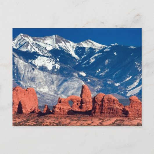 バランスの取れた岩道 ポストカード (正面)