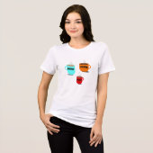 バランスの取れた生活 トライブレンドTシャツ (正面全面)