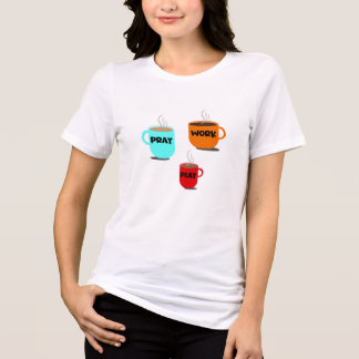 バランスの取れた生活 トライブレンドTシャツ
