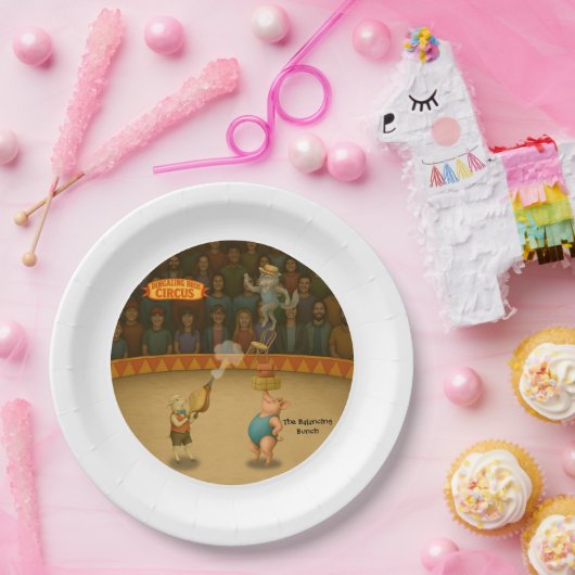 バランスの取れた群れ ペーパープレート (パーティー)