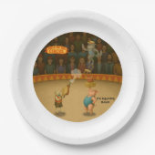 バランスの取れた群れ ペーパープレート (正面)