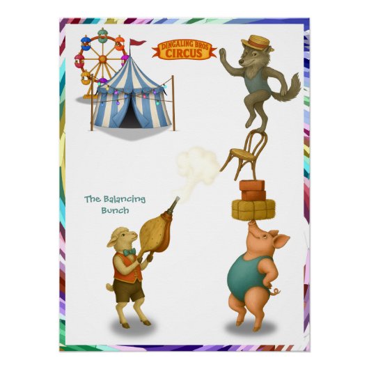 バランスの取れた群れ ポスター (正面)