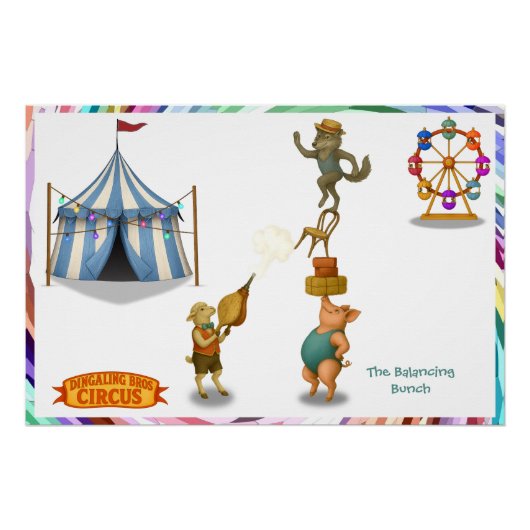 バランスの取れた群れ ポスター (正面)