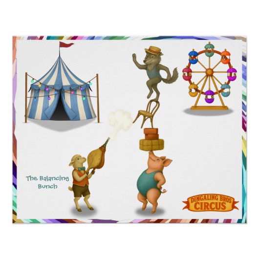 バランスの取れた群れ ポスター (正面)